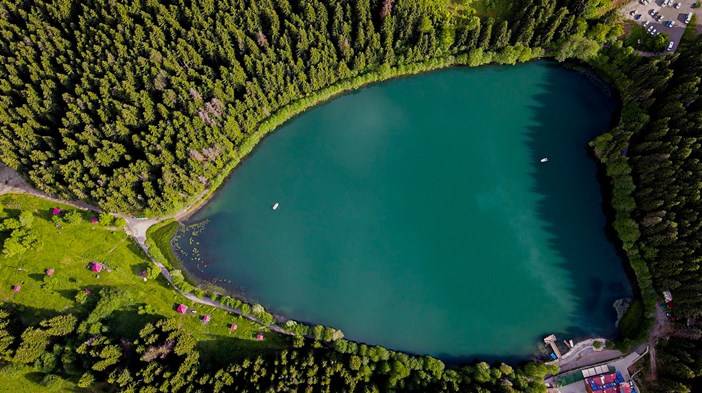 Karagöl muhteşem doğası ile masal diyarlarını andırıyor 1